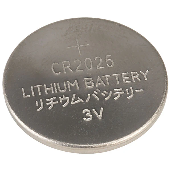 CR2025 3V Non-rechargeable Round Lithium Coin Cells
