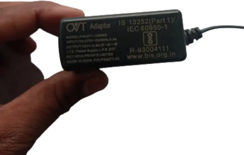 RR OVT High Quality Universal Power Adapter 12V 0.5A to 1A DC Adapter