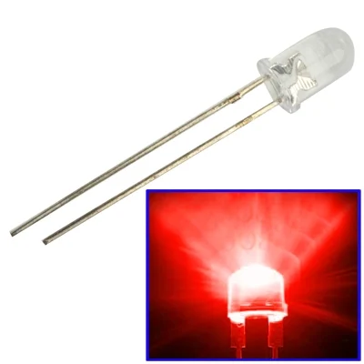 5mm Red DIP LED (Pack of 5)