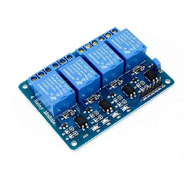 4 Channel Relay Module 12V (with light coupling)
