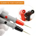1000V 20A Ultra-sharp Gold-plated Multimeter Test Probes Kit Banana Plug Probe