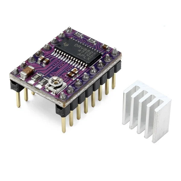 DRV8825 Stepper Motor Driver with Aluminium Heat Sink