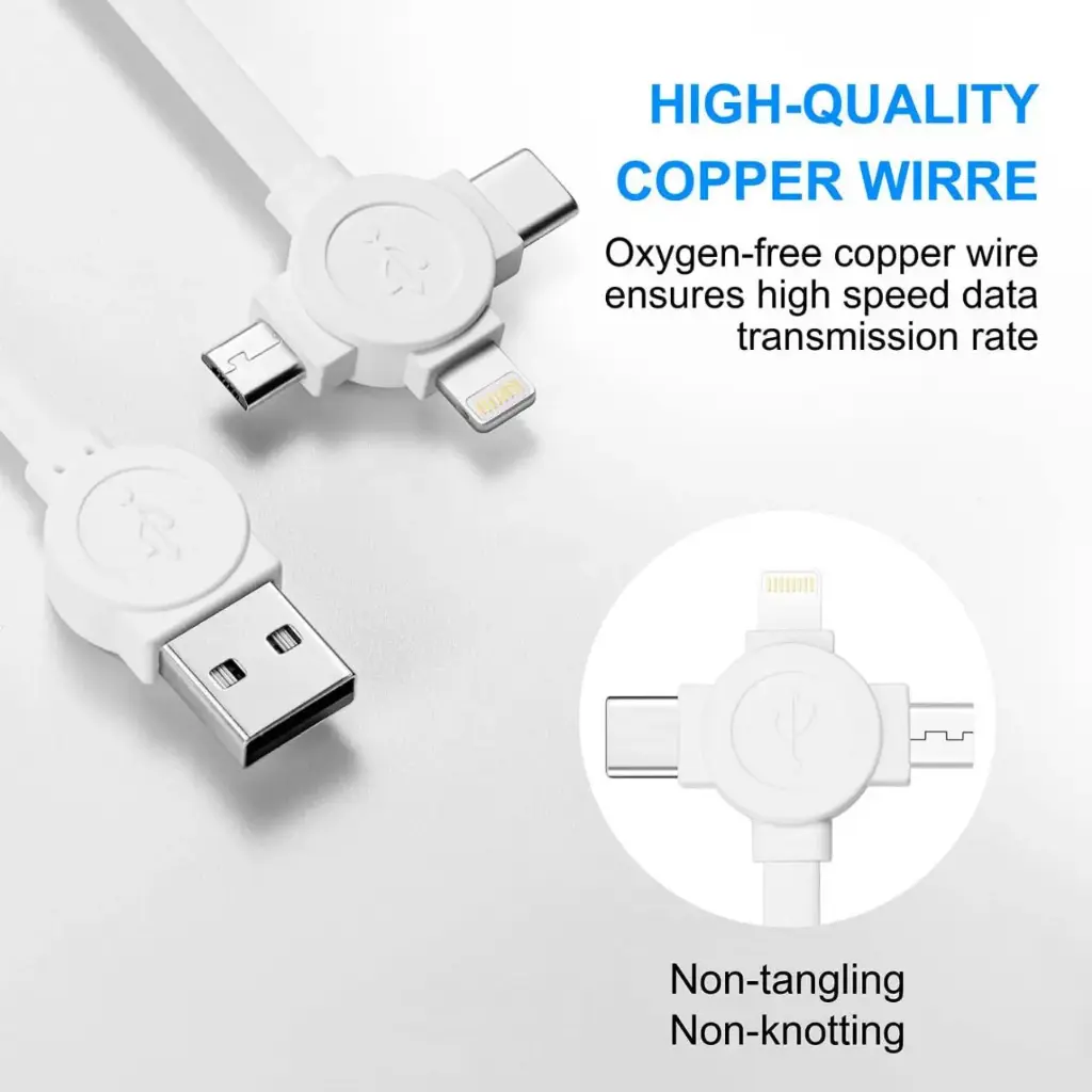 Multi USB Data Cable 3 in1