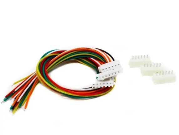 6 Pin JST XH 2.54mm Pitch Plug and Socket with Cable