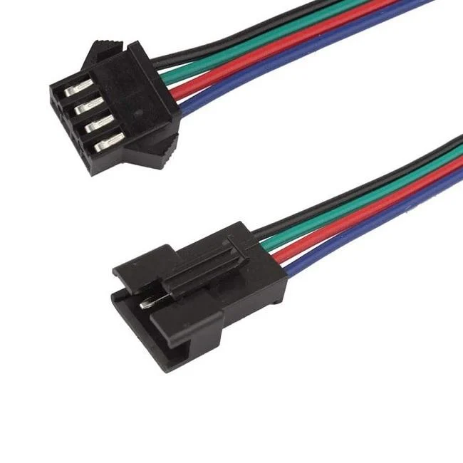 JST SM 4 Pin 2517/2518 Connector Male-Female