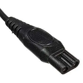 2 Pin Power Cable Cord For trimmer Shaver 1 meter