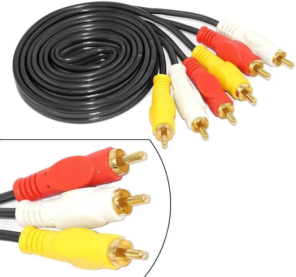 Devaji 3RCA Wire 1.5Meter