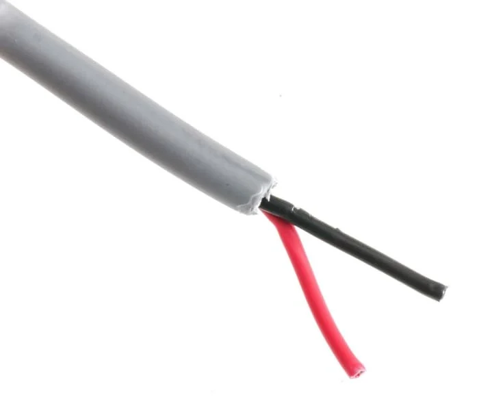 2 Core Non-Shielded Industrial Cable Gray (1 Meter )