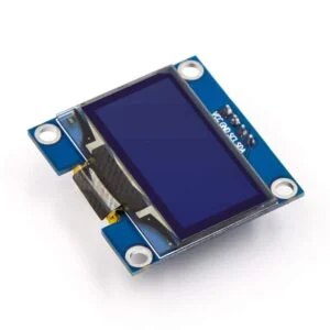 1.3-inch 128x64 OLED display