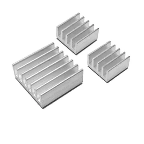 3 in 1 Aluminium Heat Sink Set for Raspberry Pi 3/4