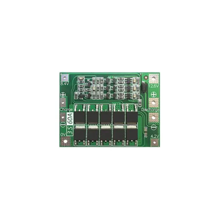 3S 60A Lithium Battery Charger BMS 18650 Protection Module Circuit