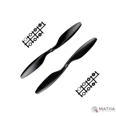 1045(10×4.5) Propellers Black 1CW+1CCW (1pair) Normal Quality