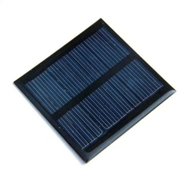 mini solar panels Square shape polycrystalline 70mm x 70mm 6V 100mAh