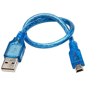 Cable for Arduino Nano (USB 2.0 A to USB 2.0 Mini B) 30cm