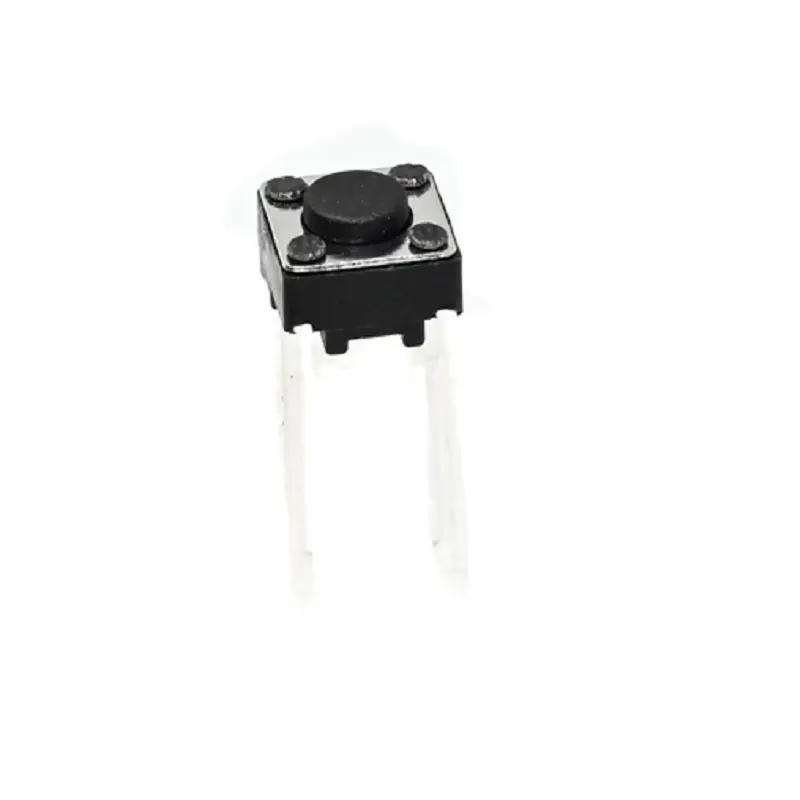 2 Pin Tactile Push Button Switch 6x6x4.3 mm (Pack of 3)