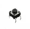 4 Pin Tactile Push Button Switch 6x6x5 mm (Pack of 3)