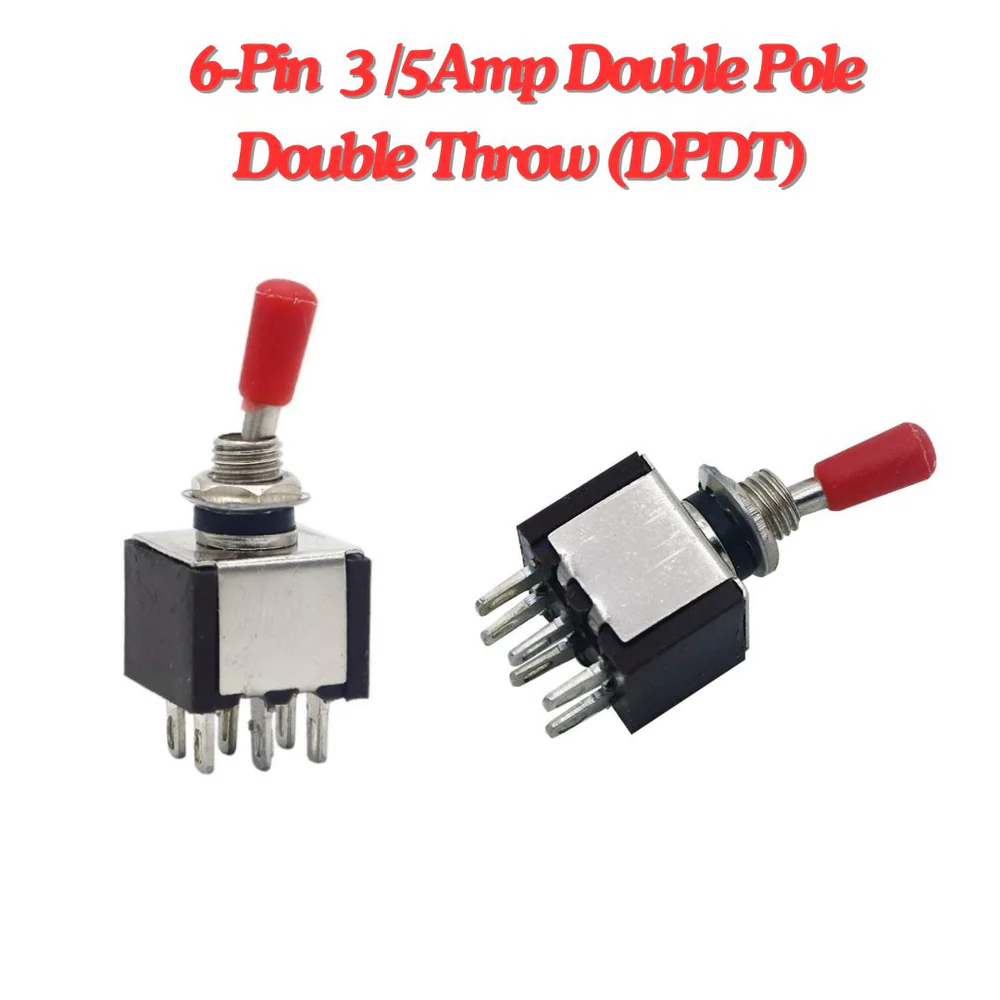 6 Pin SPDT Toggle Switch