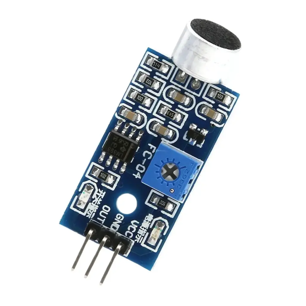 Sound Sensor Module Blue Intelligent Vehicle for Sound Detection