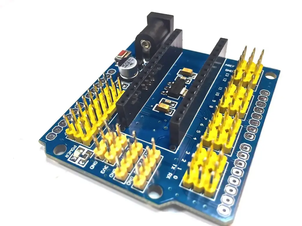 Nano 328p Expansion Adapter Breakout Board IO Shield