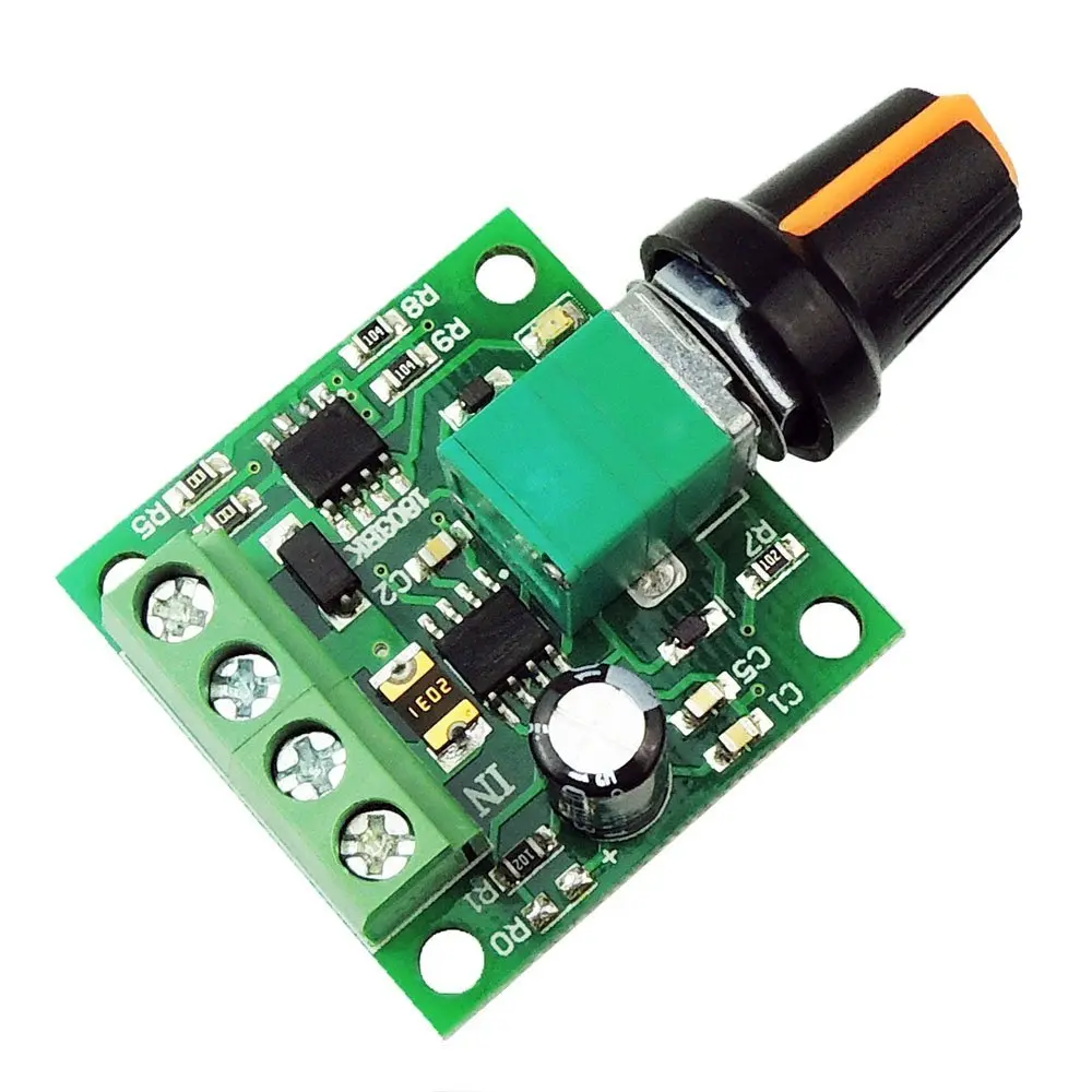 1.8V to 12V 2A DC Motor PWM Speed Regulator