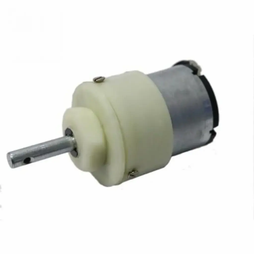 200 RPM - 12V Centre Shaft DC Geared Motor