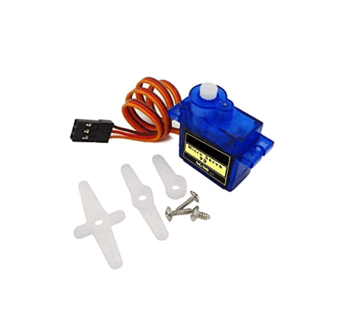 SG90 180 Degree Rotation Servo Motor Operating 